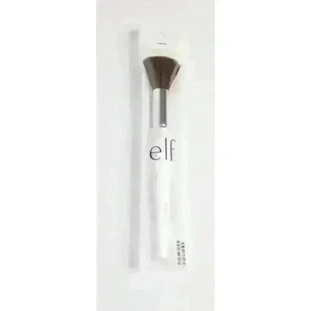 e.l.f. 24115 Fan‎ White Powder Brush for Powder Blush & Bronzer New